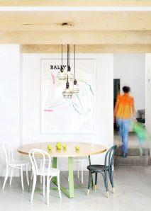 Painted thonet chairs