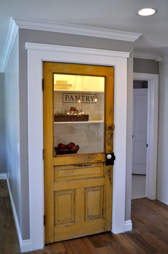 Old pantry door charm