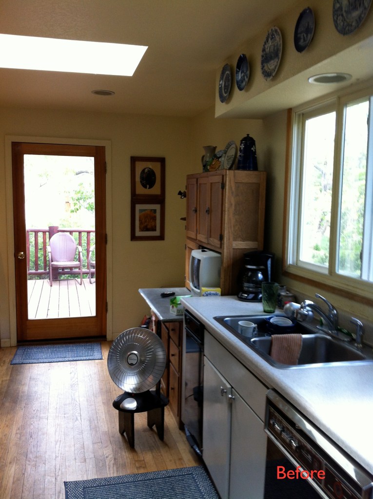 Before photo kitchen remodel