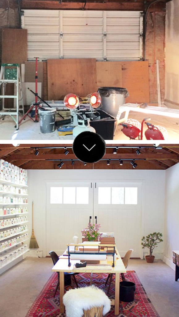 Before and After Garage Conversion