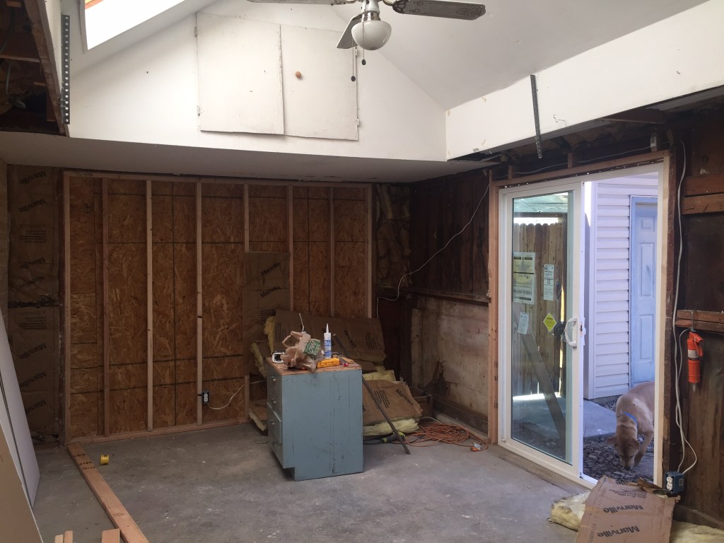 Garage renovation story