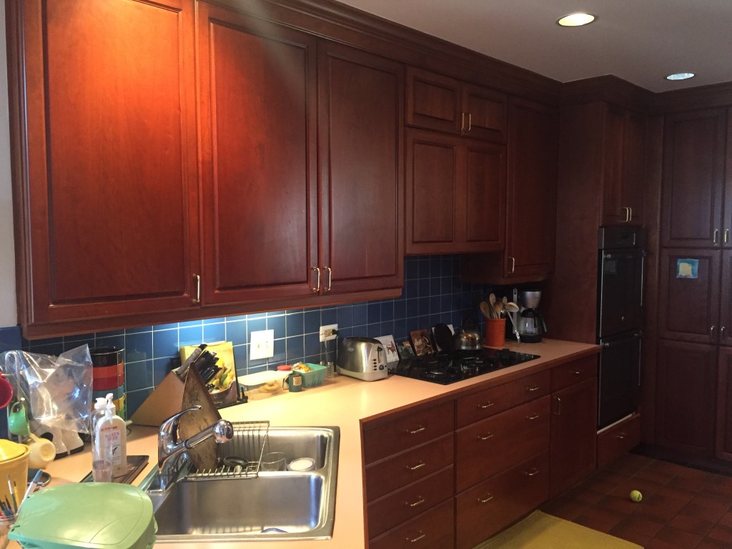 Before photo kitchen remodel