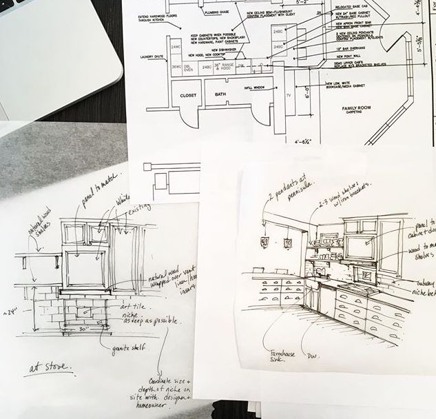 interior design sketches