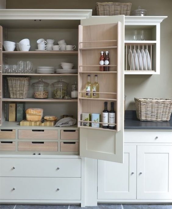 built in pantry farmhouse