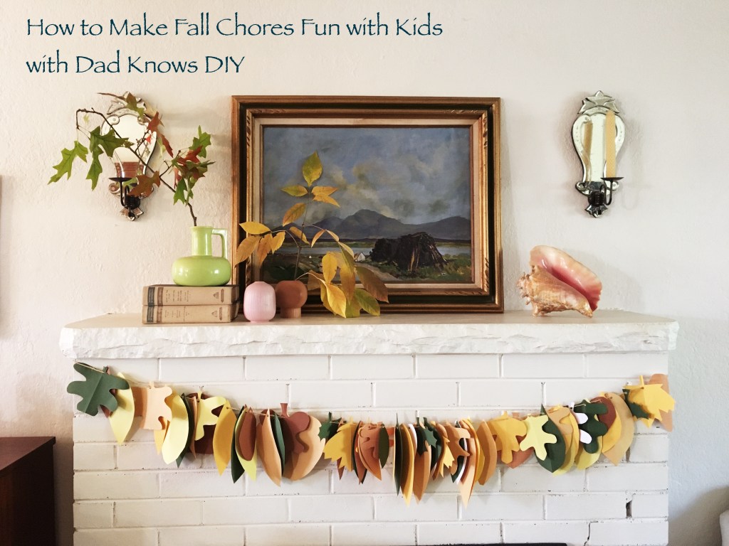 fall leaf garland diy