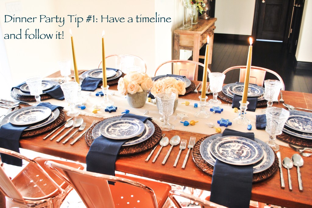 hanukkah table setting
