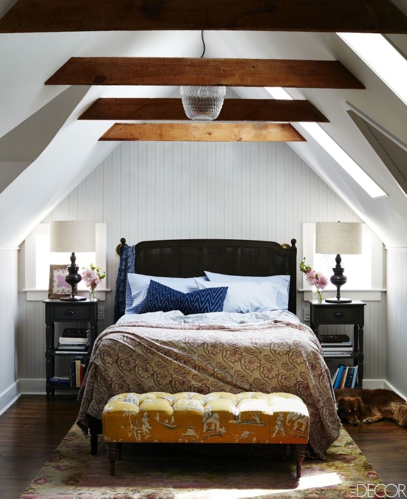 charming attic bedroom