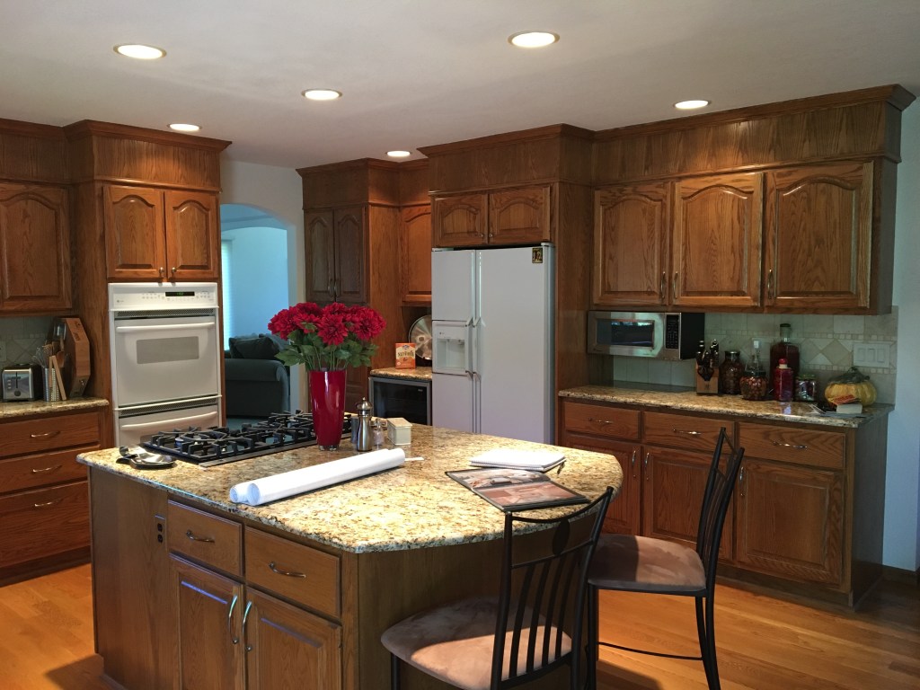 Before kitchen remodel photo