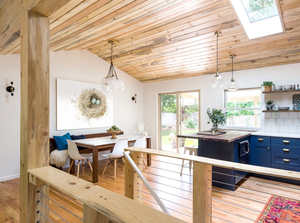 beetle kill pine ceiling