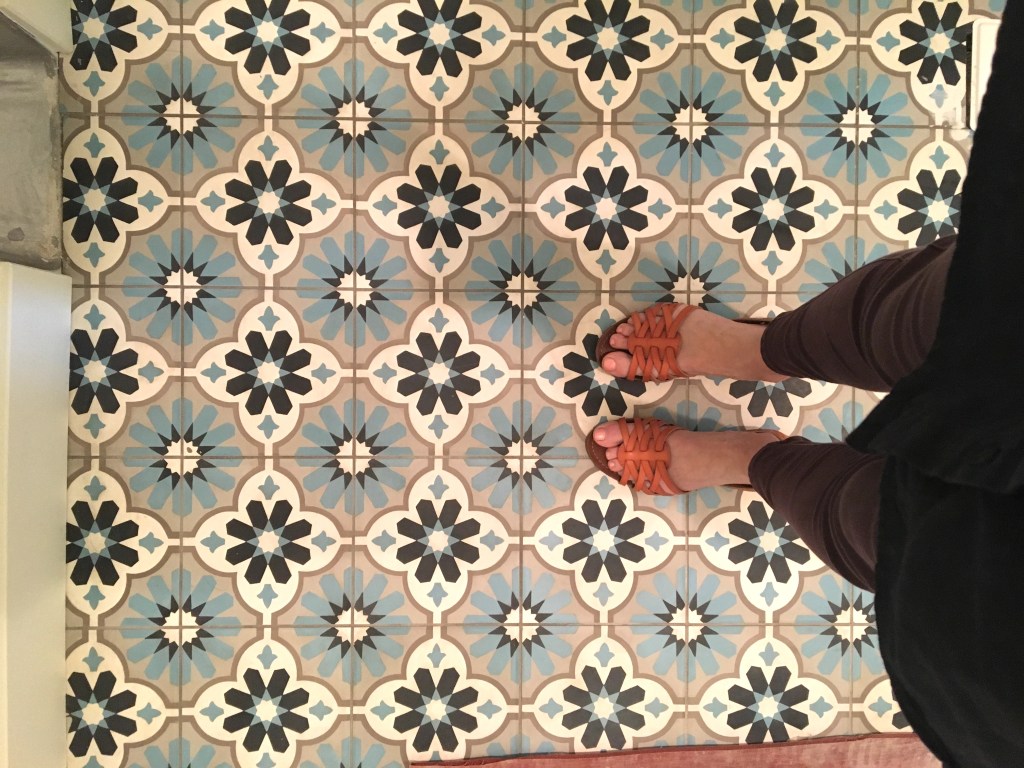 patterned cement tile