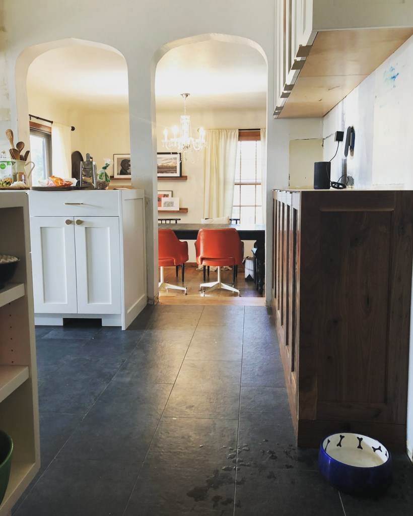 kitchen install process