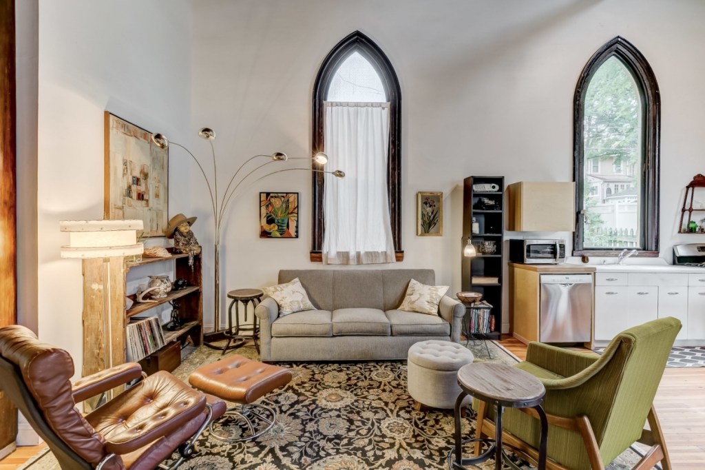 church retrofit living room