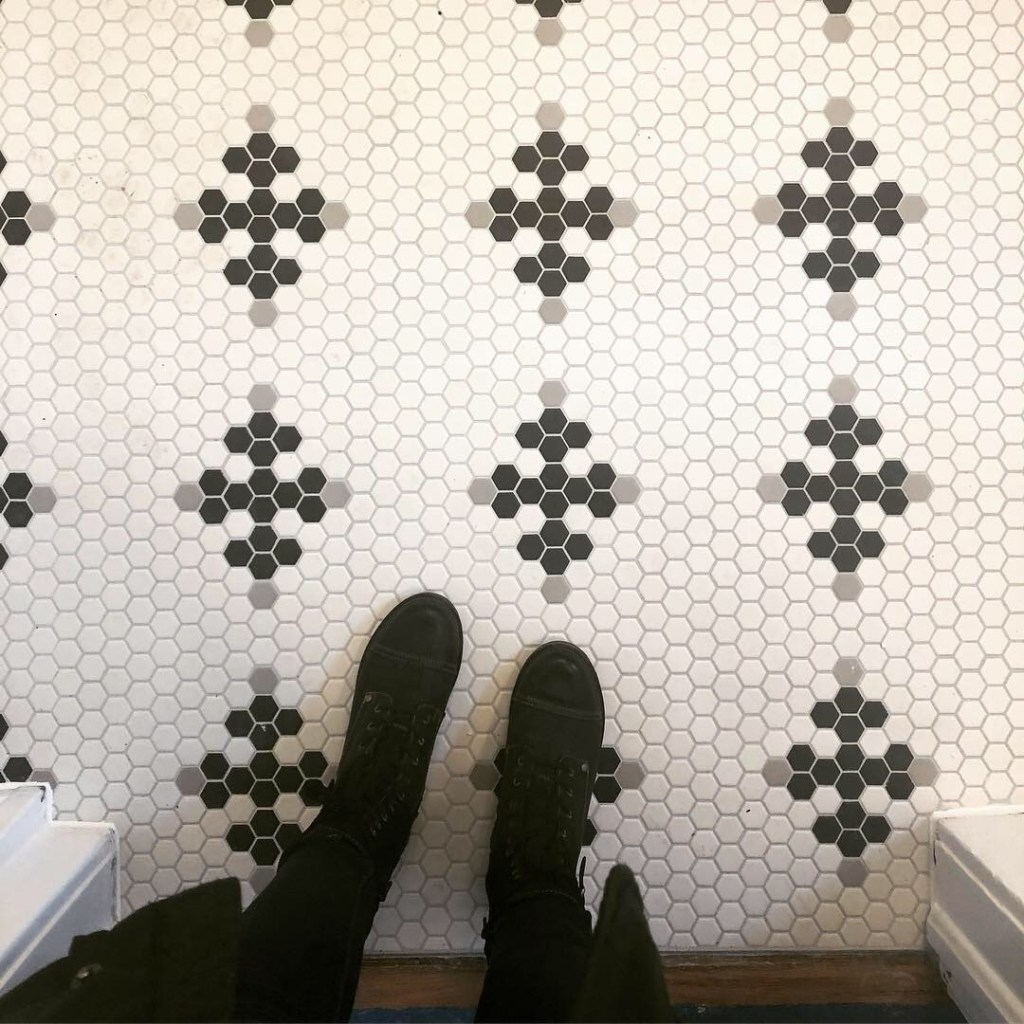 custom pattern hexagons