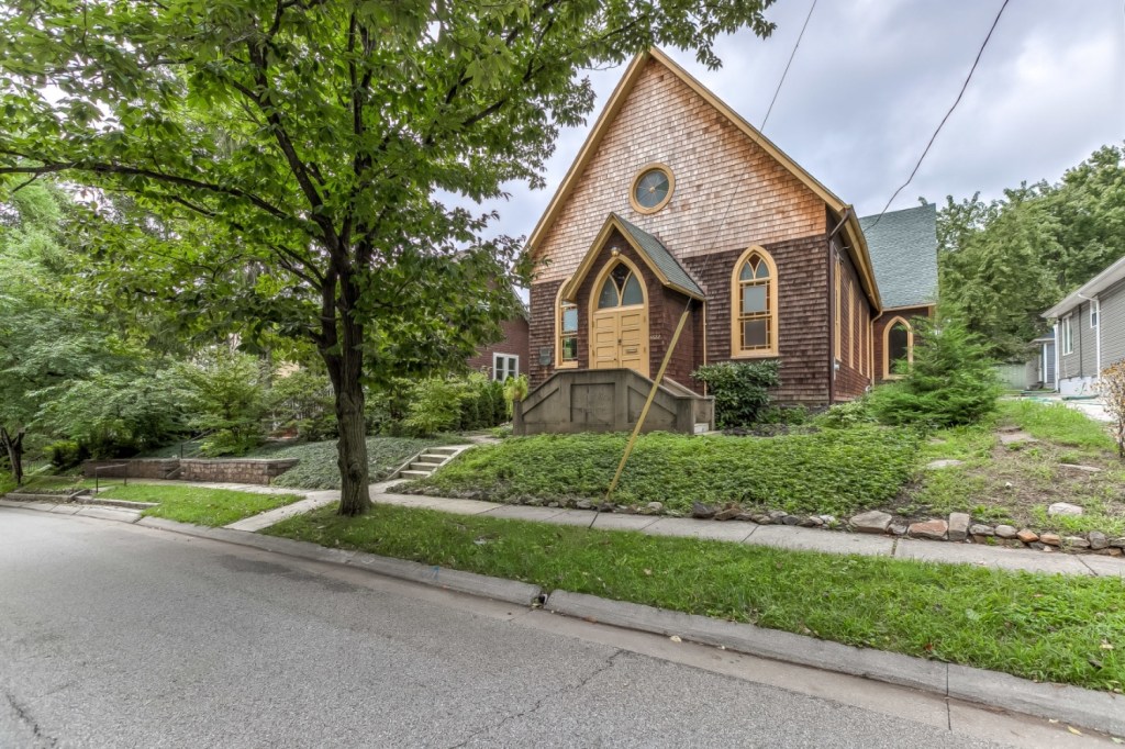 exterior church residence