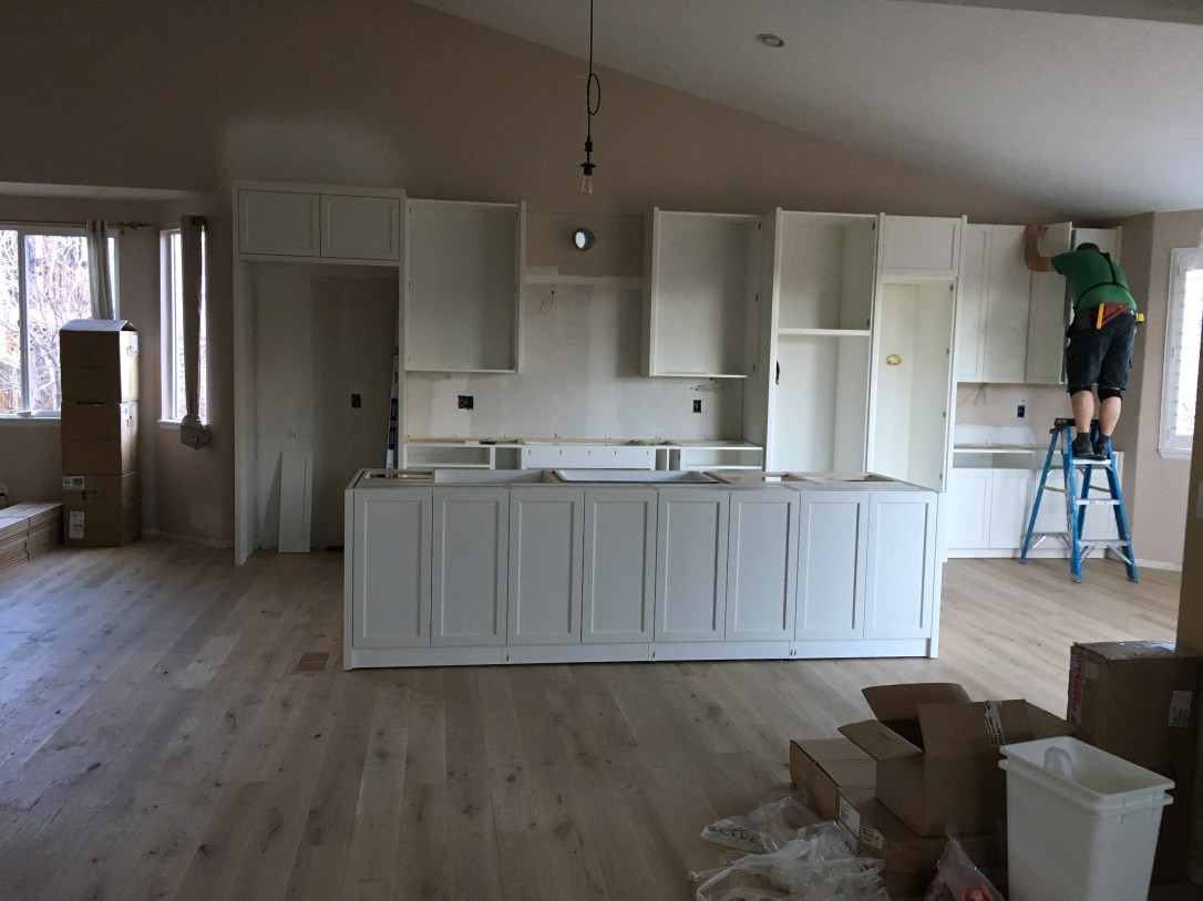 new white kitchen