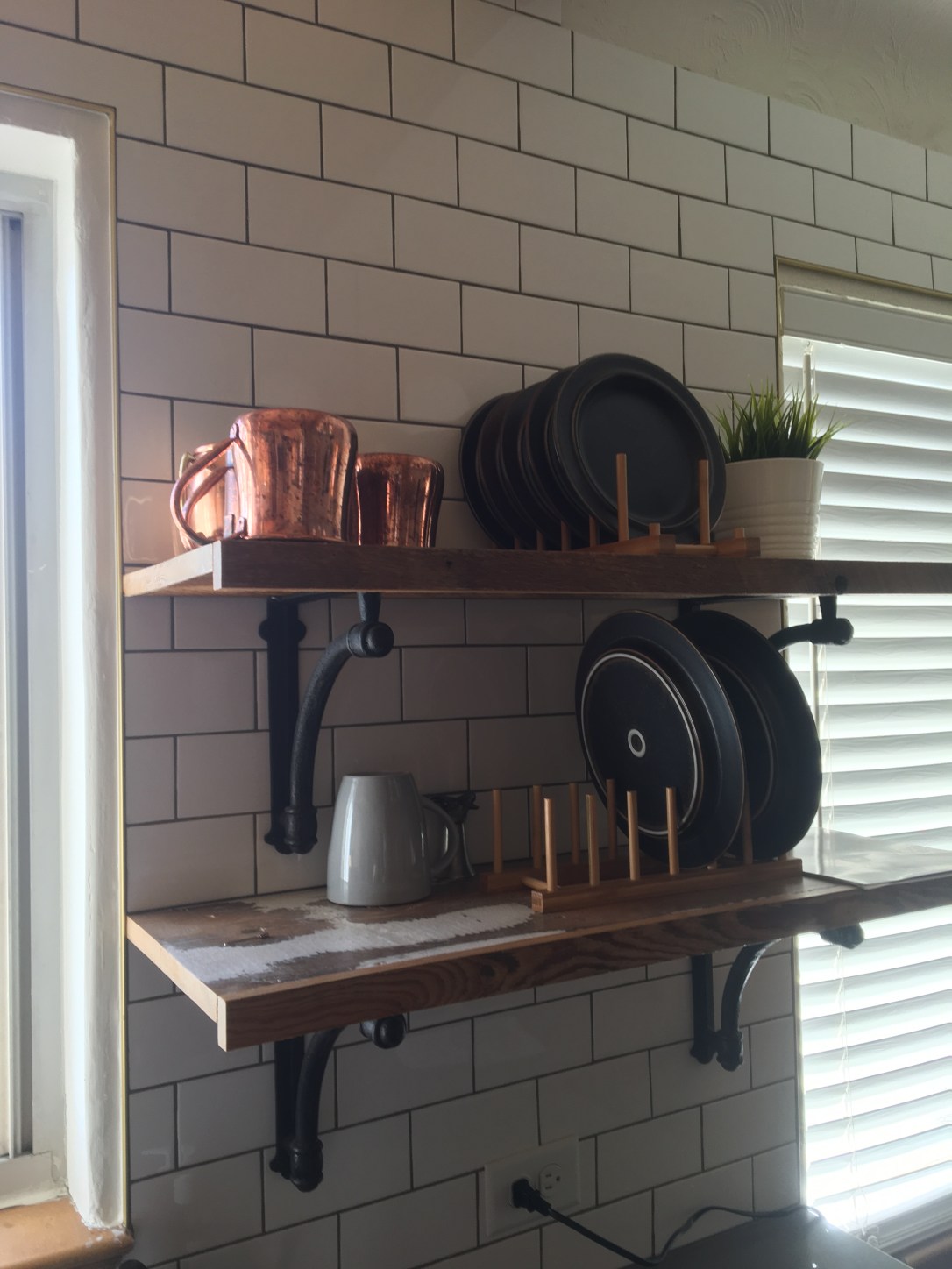 open shelves hgtv house