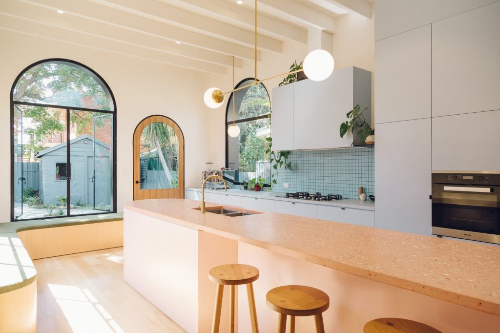 pastel kitchen