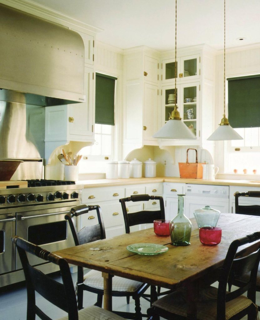 kitchen table instead of an island