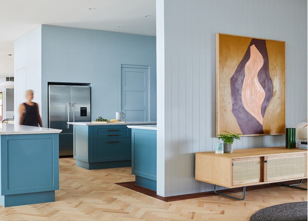 Colorful living room