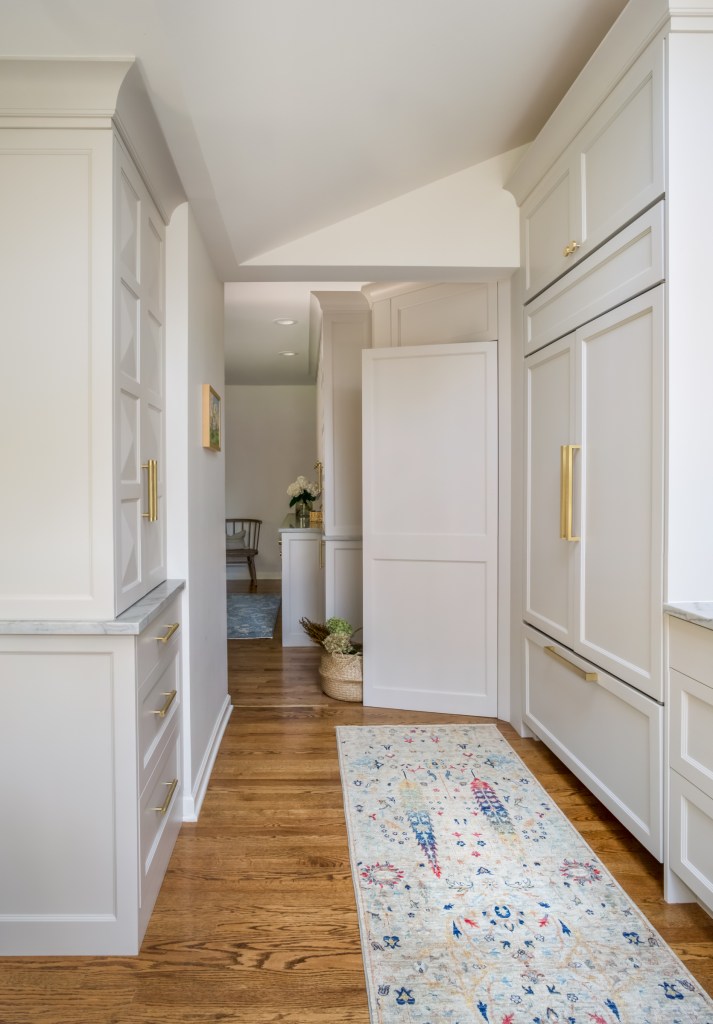 hidden pantry door